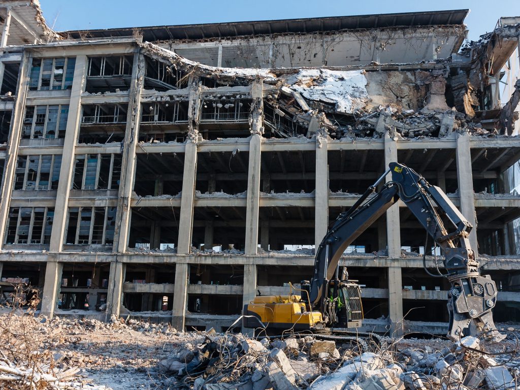 Melbourne demolition