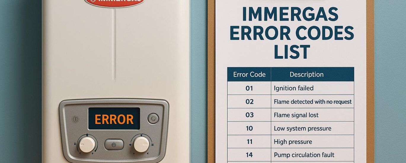 gas heater error codes Sydney