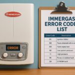 gas heater error codes Sydney